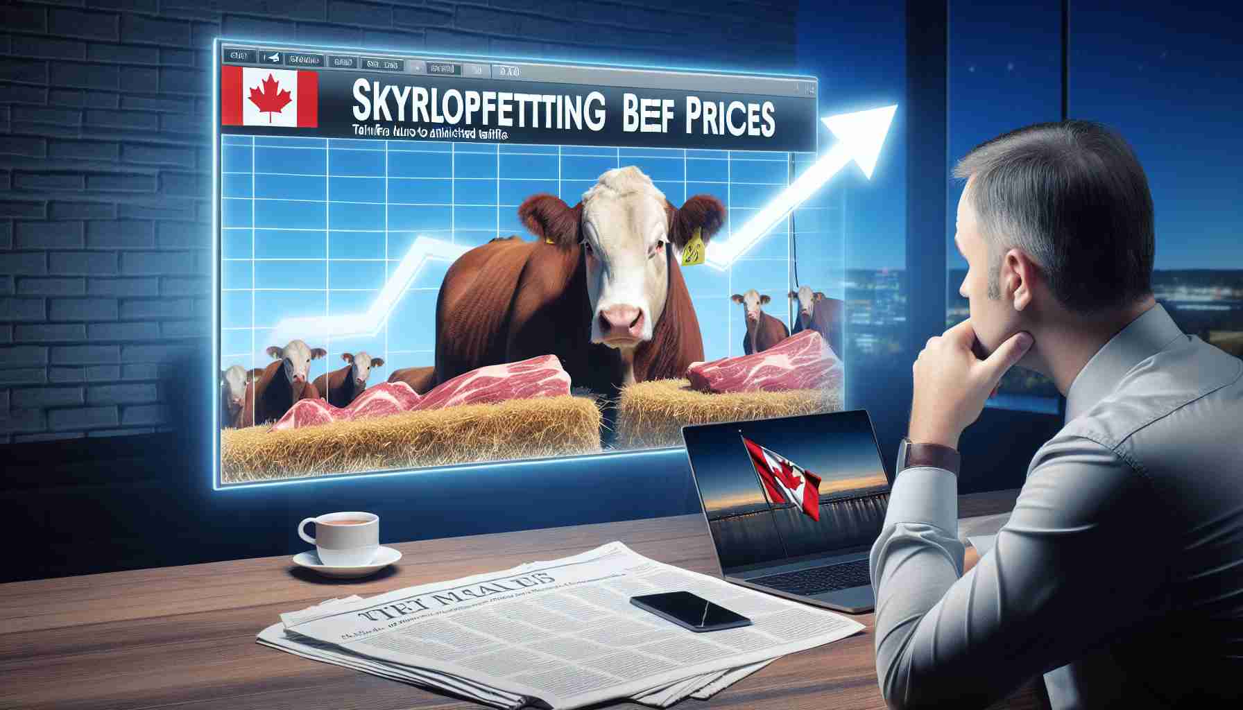 Canada's Beef Prices Skyrocket Amid Tariff Fears! How Will Producers Adapt?