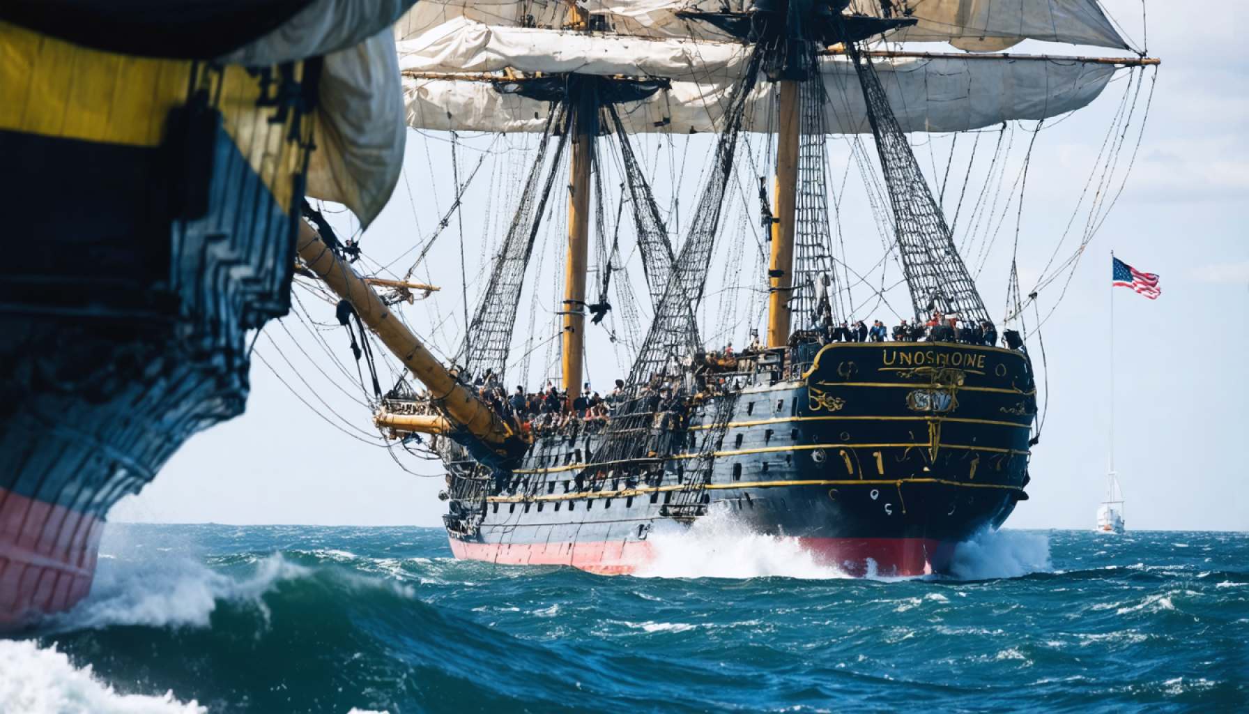 Borba za oživljavanje L'Hermione: Francuska ikonična fregata suočava se s teškim morem