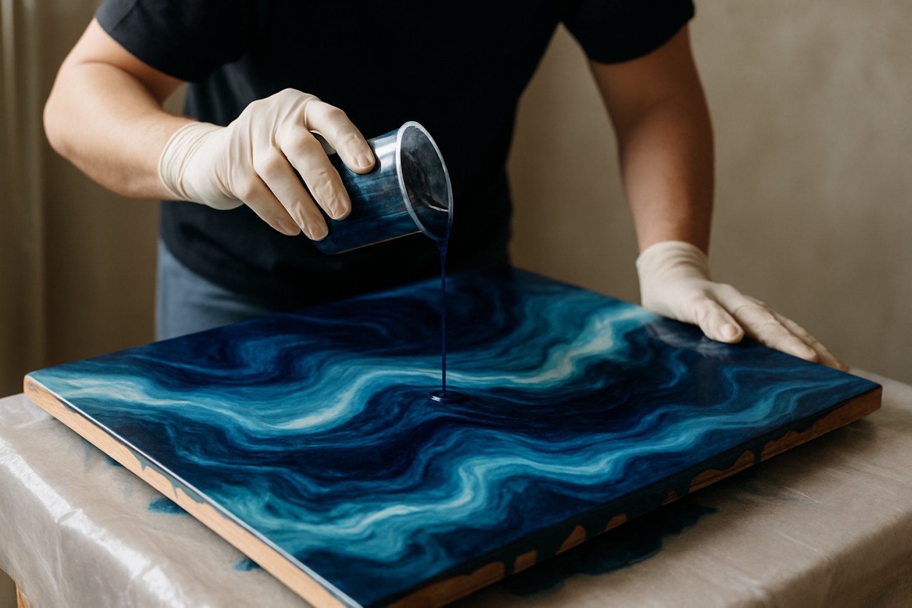 Epoxy Resin Art: Transform Ordinary Surfaces into Mesmerizing Masterpieces